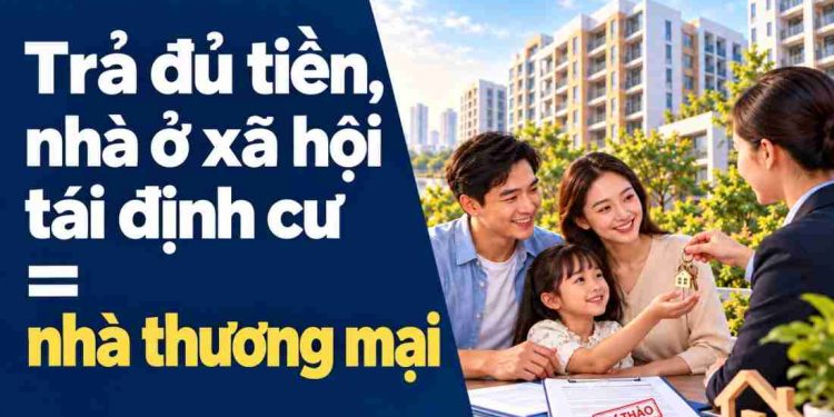 Đồng Nai đề xuất: Trả đủ tiền, nhà ở xã hội tái định cư có thể được bán như nhà thương mại - CafeLand.Vn... - BDS Đô thị