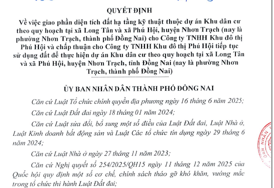 Diễn biến pháp lý mới Mega City 2 Nhơn Trạch và 4.200 căn nhà ở xã hội - CafeLand.Vn - BDS Đô thị