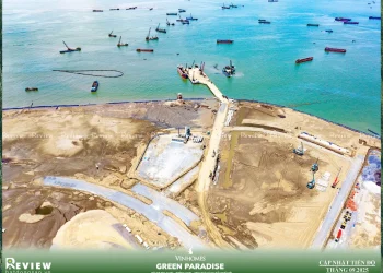 Siêu Đô Thị Lấn Biển Vinhomes Green Paradise Bùng Nổ Thi Công, Thổi Lửa Thị Trường Bất Động Sản TP.HCM - BĐS Đô Thị