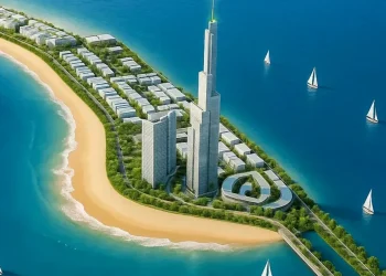 Toàn Cảnh Khu Vực Xây Tòa Tháp 108 Tầng: Biểu Tượng Kỷ Lục Thế Giới Tại Cần Giờ