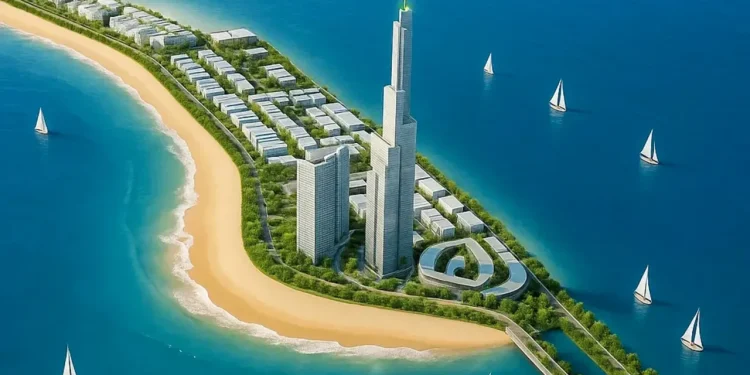 Toàn Cảnh Khu Vực Xây Tòa Tháp 108 Tầng: Biểu Tượng Kỷ Lục Thế Giới Tại Cần Giờ