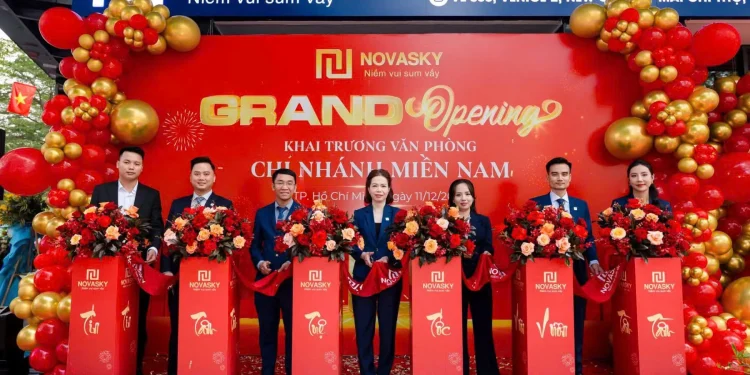 Sự kiện khai trương văn phòng bán hàng NOVASKY chi nhánh miền Nam ngày 11/12